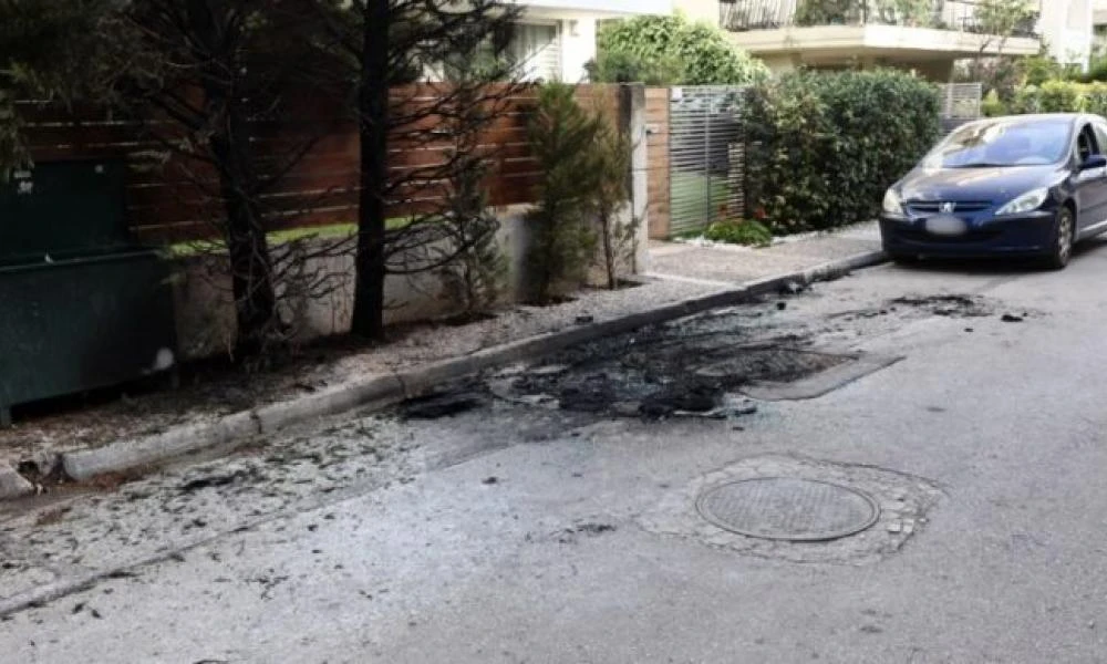 Βίντεο ντοκουμέντο μετά την επίθεση με μολότοφ έξω από το σπίτι της Προέδρου του Αρείου Πάγου